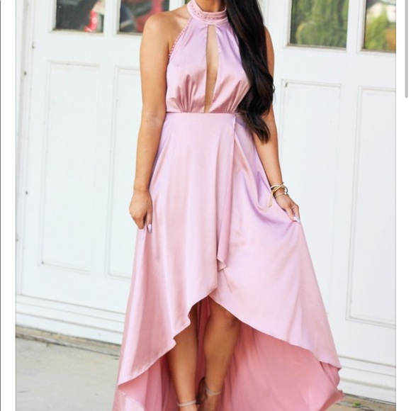 bella and bloom Dresses & Skirts - NWT satin high-low dress